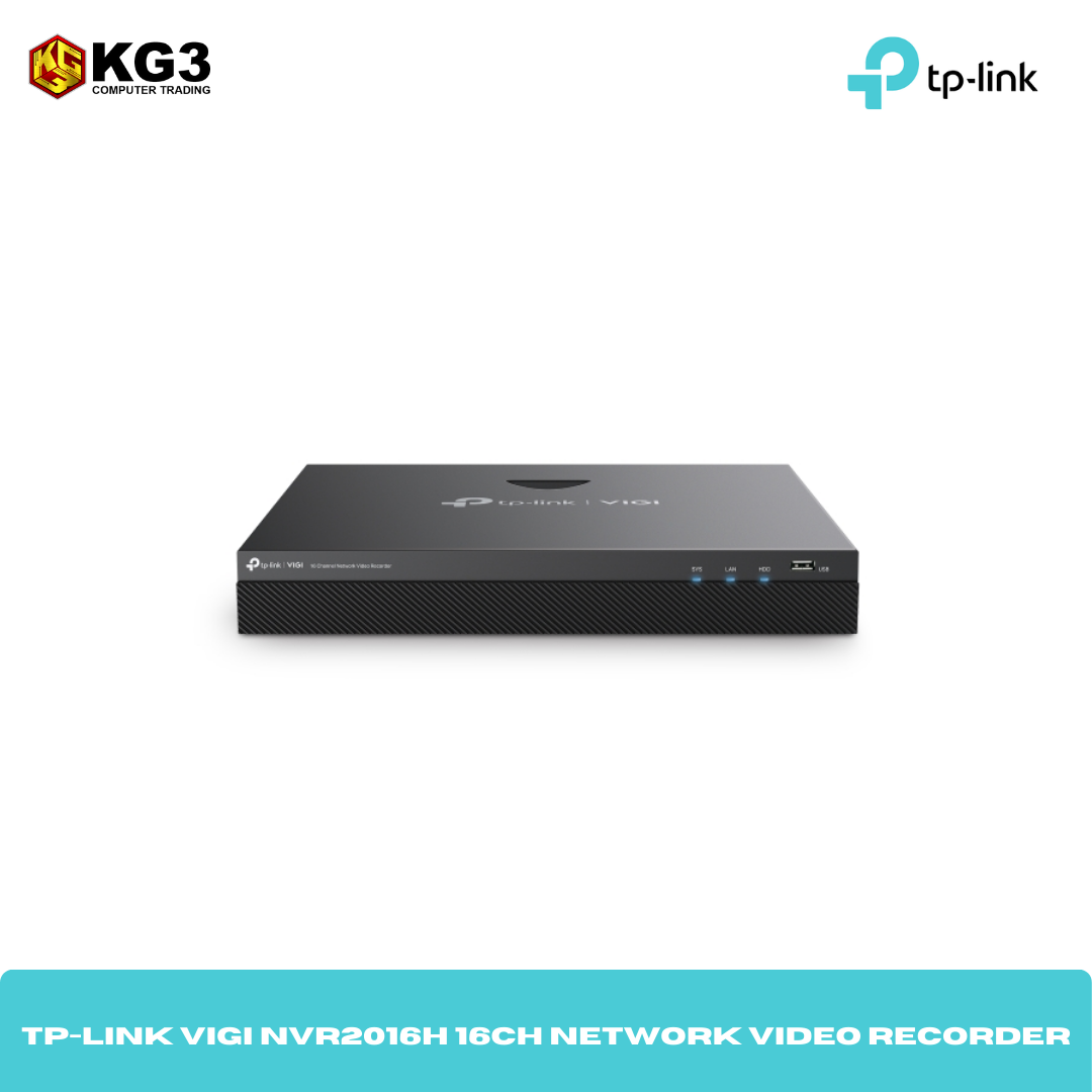 TP-Link VIGI NVR2016H 16CH Network Video Recorder